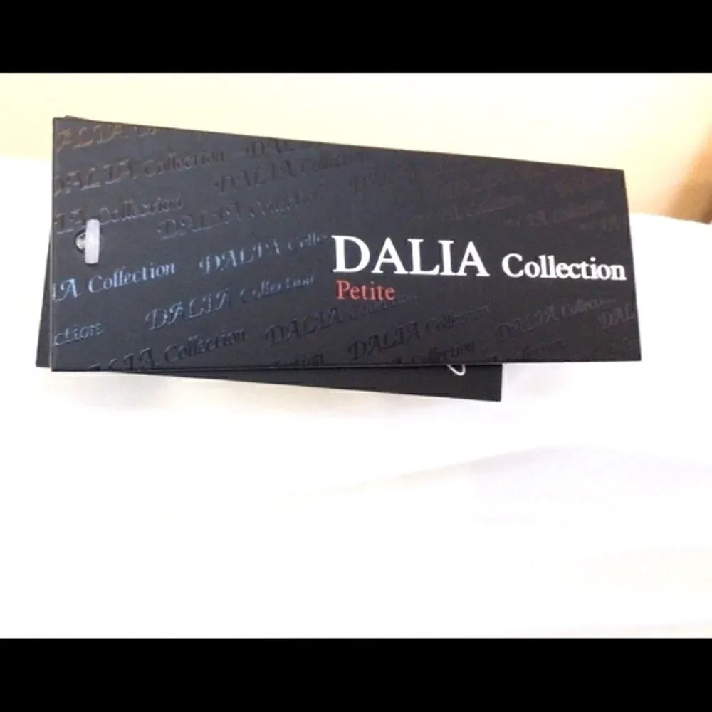 DAHLIA COLLECTION CLASSIC PANTALONI 14P -WHITE NWT